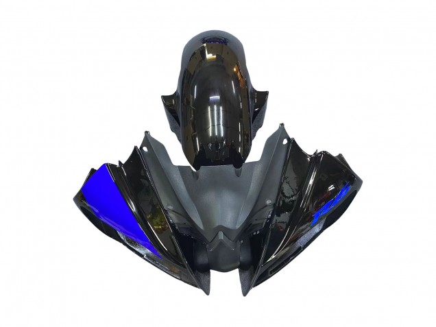 Carenados Moto Yamaha YZF 600 R6 2008-2016 - Azul Negro Brillante
