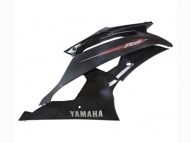 Carenados Moto Yamaha YZF 600 R6 2008-2016 - Negro Brillante Negro Mate