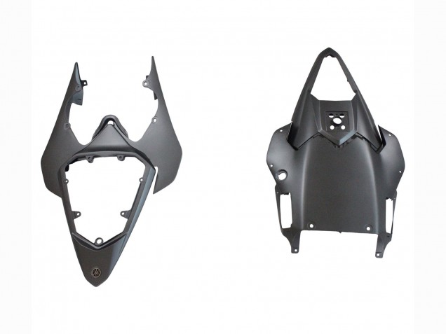 Carenados Moto Yamaha YZF 600 R6 2008-2016 - Gris Negro Mate Oro Calcomanías