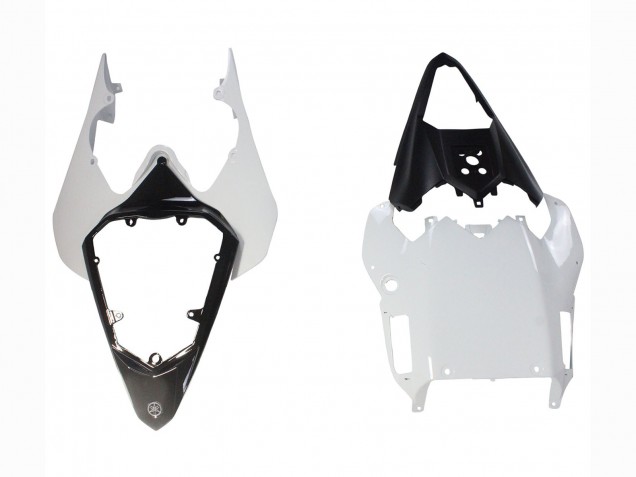 Carenados Moto Yamaha YZF 600 R6 2008-2016 - Blanco Rojo Negro Brillante