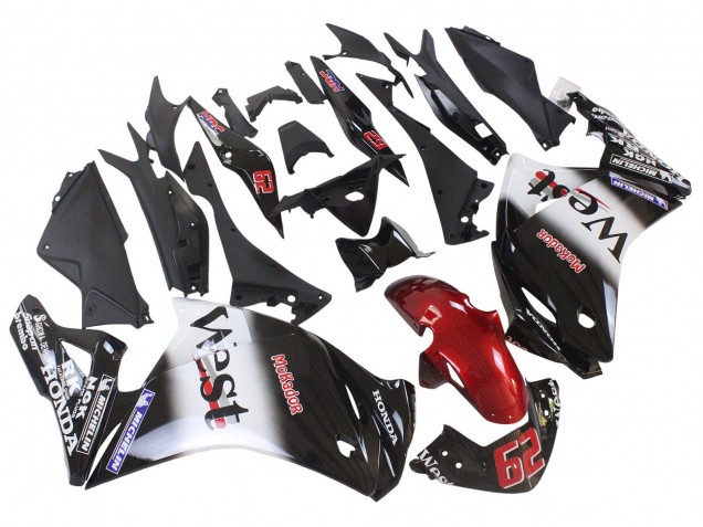 Carenados Moto Honda CBR250RR 2011-2015 - Negro Brillante Blanco West Rojo HRC 62