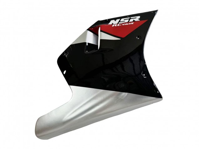 Carenados Moto Honda NSR250R 1988-1989 - Plata Rojo Negro Brillante