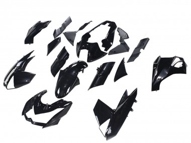 Carenados Moto Kawasaki Z1000 2010-2013 - Negro Brillante
