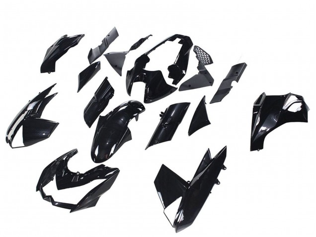 Carenados Moto Kawasaki Z1000 2010-2013 - Negro Brillante