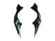 Carenados Moto Kawasaki Z1000 2014-2019 - Negro Verde Gris