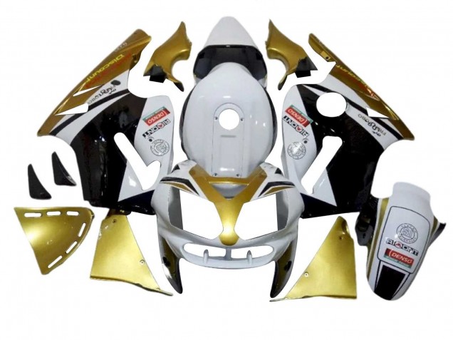 Carenados Moto Kawasaki ZX12R 2002-2006 - Blanco Oro Negro Rojo Denso