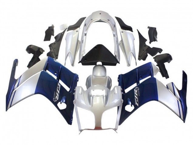 Carenados Moto Yamaha FJR1300 2013-2015 - Azul Oscuro Plata