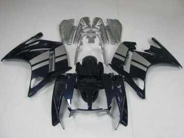 Carenados Moto Yamaha FJR1300 2013-2015 - Negro Brillante Plata
