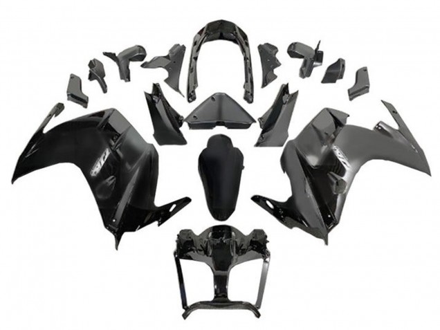 Carenado Moto Yamaha FJR1300 2013-2015 - Negro Brillante