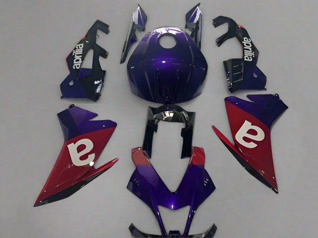 Carenados Moto Aprilia RSV4 1000 2009-2015 - Púrpura Rojo