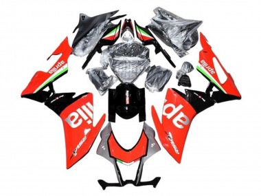 Carenados Moto Aprilia RSV4 1000 2016-2020 - Rojo Plata Negro Verde Blanco