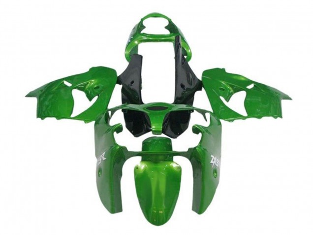 Carenados Moto Kawasaki ZX9R 2000-2001 - Verde Negro
