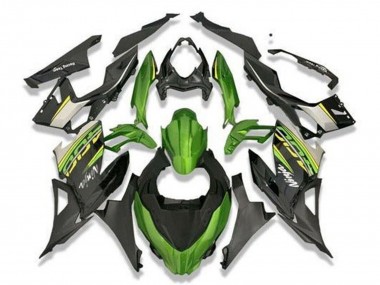 Carenados Moto Kawasaki Ninja 400 2018-2024 - Verde Negro Gris