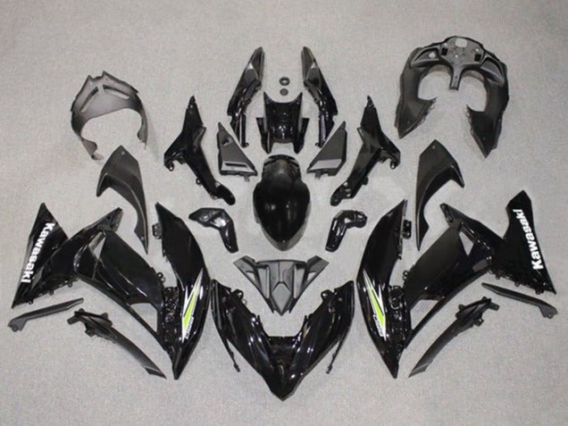 Carenados Moto Kawasaki Ninja 650 EX650 2017-2019 - Negro Blanco Verde Blanco