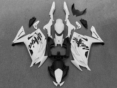 Carenados Moto Kawasaki Ninja 650 EX650 2020-2025 - Blanco Negro