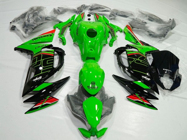 Carenado Moto Kawasaki Ninja 650 EX650 2020-2025 - Verde Rojo Negro Blanco
