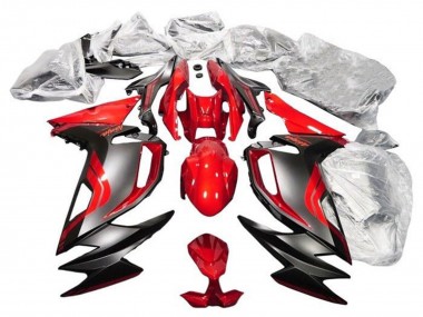 Carenados Moto Kawasaki Ninja 650 EX650 2020-2025 - Rojo Negro Mate