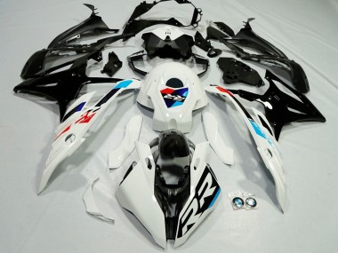 Carenados Moto BMW S1000RR 2023-2024 - Blanco Azul Claro Rojo Negro Brillante