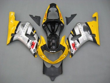 Carenados Moto Suzuki GSXR 600 / GSXR 750 2001-2003 - Amarillo Plata Negro Brillante Rojo