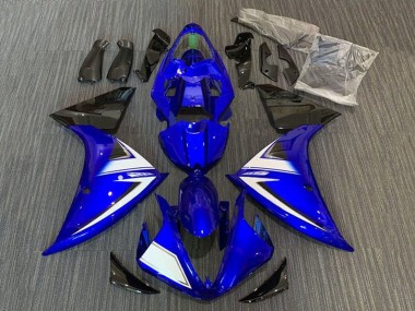 Carenados Moto Yamaha YZF 1000 R1 2009-2011 - Azul Blanco Negro