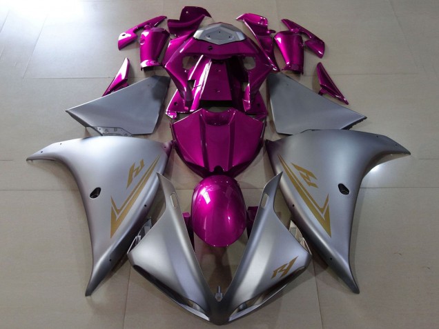 Carenados Moto Yamaha YZF 1000 R1 2009-2011 - Plata Púrpura