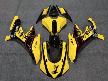 Carenados Moto Yamaha YZF 1000 R1 2015-2019 - Amarillo Rojo Negro