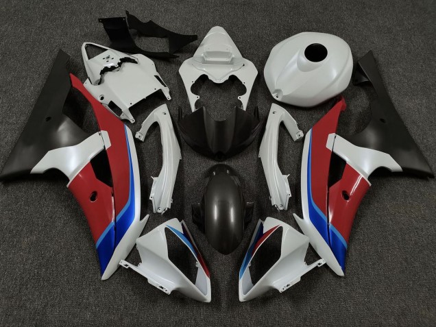 Carenados Moto Yamaha YZF R6 2008-2016 - Blanco Rojo Azul Negro Mate