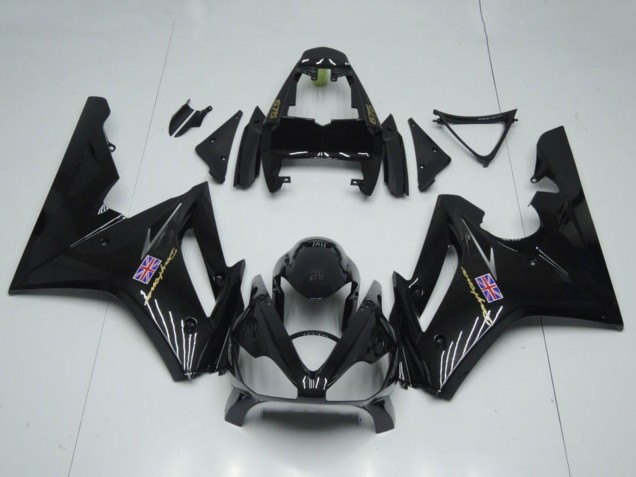 Carenados Moto Triumph Daytona 675 Triple 2006-2008 - Negro Brillante