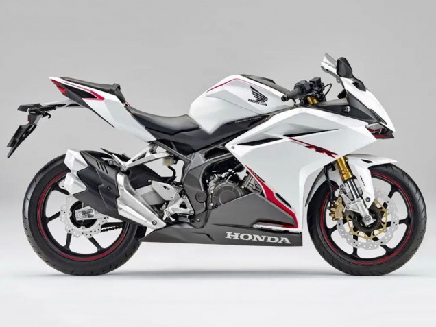 Carenado Moto Honda CBR250RR 2017-2022 - Blanco Rojo