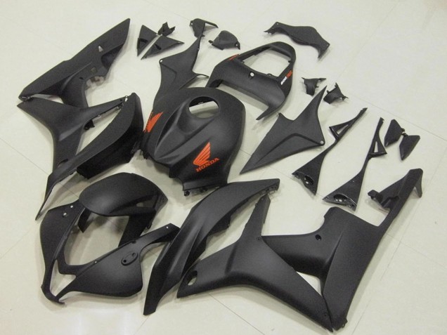 Carenado Moto Honda CBR600RR 2007-2008 - Negro Mate Rojo