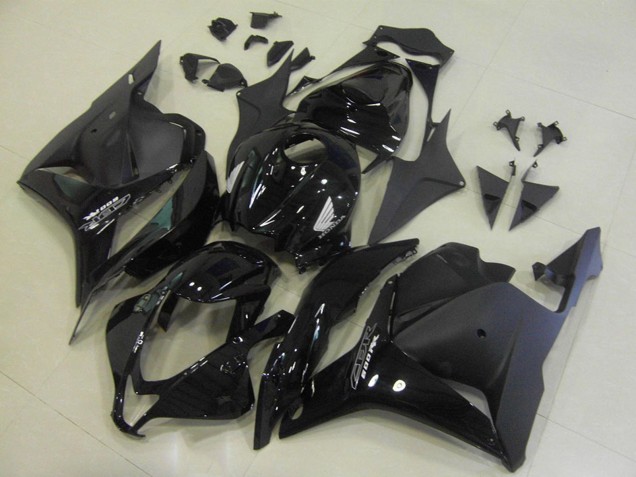 Carenados Moto Honda CBR600RR 2009-2012 - Negro Brillante Negro Mate OEM Estilo