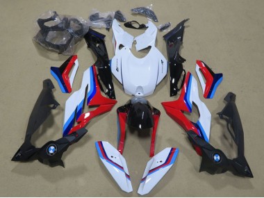 Carenados Moto BMW S1000R 2017-2018 - Blanco Azul Rojo Negro