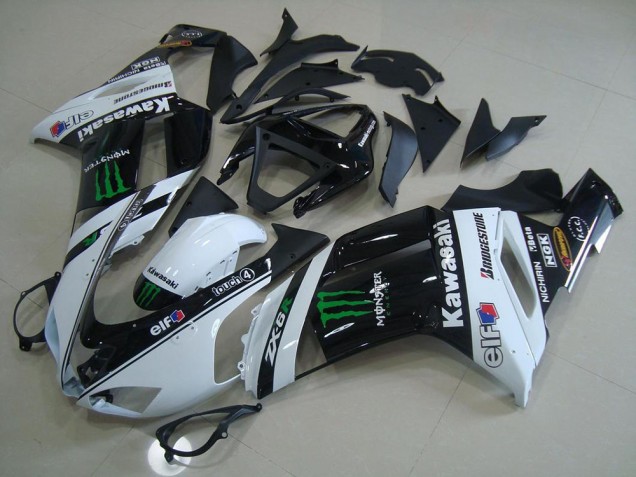 Carenados Moto Kawasaki ZX6R 2007-2008 - Blanco Monstruo