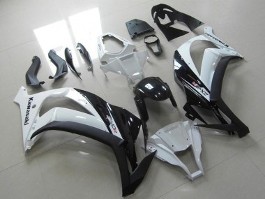 Carenado Moto Kawasaki ZX10R 2011-2015 - Blanco Negro Brillante