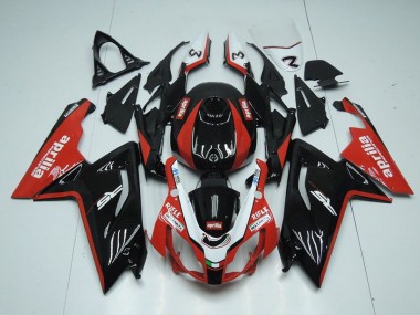 Carenados Moto Aprilia RS125 2006-2011 - Negro Brillante Rojo Blanco