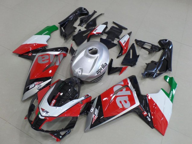 Carenados Moto Aprilia RS125 2006-2011 - Rojo Blanco Negro Plata Verde