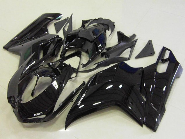 Carenados Moto Ducati 848 2007-2014 - Negro Brillante