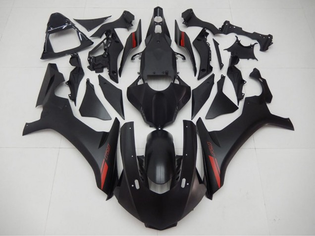 Carenados Moto Yamaha YZF R1 2015-2019 - Negro Mate Rojo