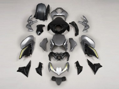 Carenados Moto Kawasaki Z900 2020-2024 - Gris Negro